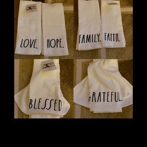 Rae Dunn kitchen towels
